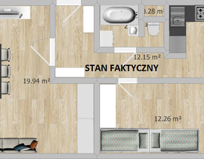 Mieszkanie na sprzedaż, Lublin Czuby Skarpa Sympatyczna, 474 000 zł, 49,3 m2, 1539836987