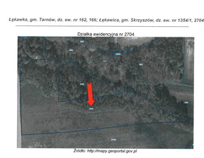 Działka na sprzedaż, tarnowski Skrzyszów Łękawica, 17 000 zł, 6800 m2, 1539781130