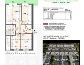 Mieszkanie na sprzedaż, Piaseczyński Lesznowola Nowa Wola, 720 900 zł, 63,7 m2, 219/6023/OMS