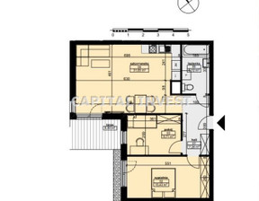 Mieszkanie na sprzedaż, Gliwice M. Gliwice, 633 783 zł, 68,82 m2, CPI-MS-1112-4