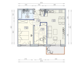 Mieszkanie na sprzedaż, Wrocław Wrocław-Krzyki Krzyki Racławicka, 742 416 zł, 53,6 m2, 733031