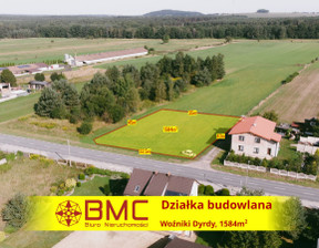Budowlany na sprzedaż, Woźniki Dyrdy Asfaltowa, 150 000 zł, 1584 m2, 511790