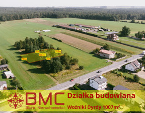 Działka na sprzedaż, Woźniki Dyrdy Asfaltowa, 85 000 zł, 1007 m2, 759590