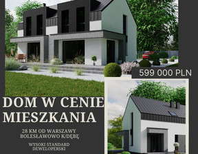 Dom na sprzedaż, Legionowski Serock Bolesławowo K/ Dębe, 599 000 zł, 84,82 m2, AA830218