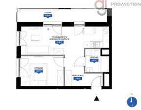 Mieszkanie na sprzedaż, Łódź Śródmieście Wojciecha Hasa, 705 636 zł, 43,61 m2, 59522