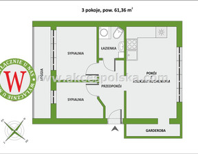 Mieszkanie na sprzedaż, Warszawa M. Warszawa Ochota, 1 200 000 zł, 61,36 m2, MS-158998