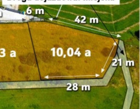 Działka na sprzedaż, Nowy Sącz Zagranicznik, 160 000 zł, 1000 m2, KN124639067