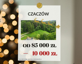 Działka na sprzedaż, Nowosądecki Łabowa Czaczów, 75 000 zł, 1000 m2, KN477451