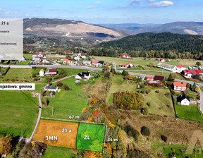 Budowlany na sprzedaż, Nowosądecki Chełmiec Trzetrzewina, 149 000 zł, 2100 m2, KN437034926