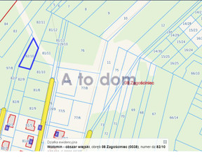 Działka na sprzedaż, Wołomiński Wołomin Zagościniec, 180 000 zł, 556 m2, 10590