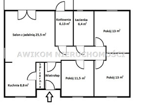 Dom na sprzedaż, Skierniewicki Maków, 240 000 zł, 91,88 m2, AKS-DS-54565-9