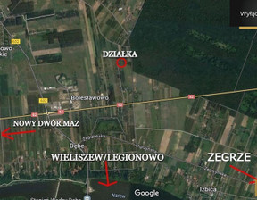 Budowlany na sprzedaż, Legionowski Serock Bolesławowo Aleja Dębów, 242 000 zł, 1100 m2, 65/11553/OGS