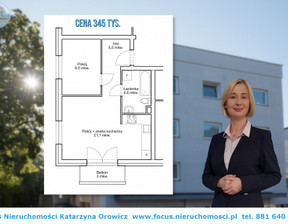 Mieszkanie na sprzedaż, Goleniowski Goleniów, 345 000 zł, 40,4 m2, FOC00482