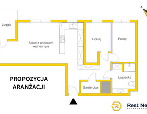 Mieszkanie na sprzedaż, Warszawa Ursynów Warszawa Ursynów Alternatywy, 1 285 000 zł, 72 m2, RN628296