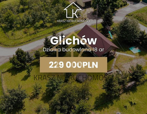 Działka na sprzedaż, Myślenicki Wiśniowa Glichów, 229 000 zł, 1800 m2, 1/16082/OGS