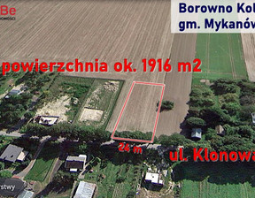 Działka na sprzedaż, Częstochowski Mykanów Borowno, 160 000 zł, 1916 m2, KABE-GS-204