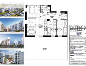 Mieszkanie na sprzedaż, Gdańsk Orunia, 653 954 zł, 67,85 m2, EC123456244452