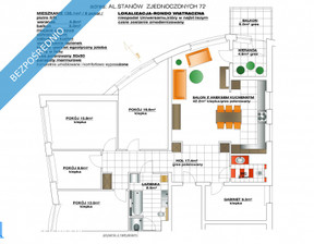 Mieszkanie do wynajęcia, Warszawa Praga Południe Aleja Stanów Zjednoczonych, 7200 zł, 135 m2, 32145