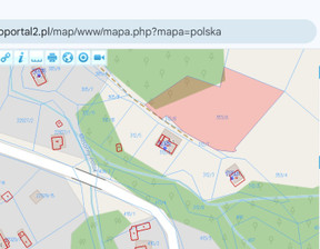 Działka na sprzedaż, Suski Zawoja Mosorne, 240 000 zł, 2408 m2, 830433