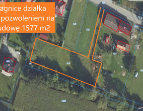 Budowlany na sprzedaż, Wrocławski Kobierzyce Magnice, 450 000 zł, 1577 m2, BER-GS-3663