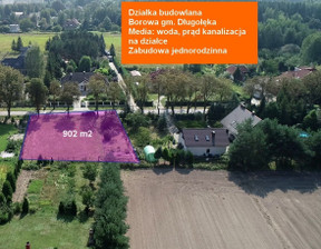 Budowlany na sprzedaż, Wrocławski Długołęka Borowa Kasztanowa, 369 000 zł, 902 m2, BER-GS-3828