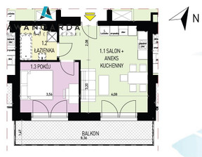 Mieszkanie na sprzedaż, Piekary Śląskie M. Piekary Śląskie Lipka, 313 752 zł, 40,8 m2, IGNA-MS-4435