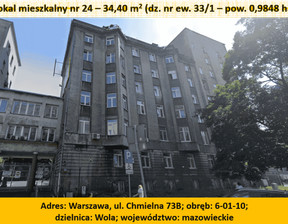 Kawalerka na sprzedaż, Warszawa Wola Chmielna 73B, 450 000 zł, 34,4 m2, 627