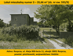 Kawalerka na sprzedaż, Piotrkowski (Pow.) Rozprza (Gm.) Rozprza Aleja 900-lecia 11, 42 000 zł, 35,66 m2, 403