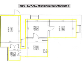 Mieszkanie na sprzedaż, Łowicki (Pow.) Domaniewice (Gm.) Krępa Krępa 136/1, 70 000 zł, 47,21 m2, 422