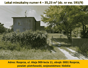 Mieszkanie na sprzedaż, Piotrkowski (Pow.) Rozprza (Gm.) Rozprza Aleja 900-lecia, 41 000 zł, 35,23 m2, 278