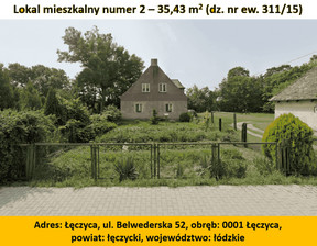 Kawalerka na sprzedaż, Łęczycki (Pow.) Łęczyca Belwederska, 100 000 zł, 35,43 m2, 277