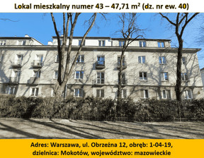 Mieszkanie na sprzedaż, Warszawa Mokotów Obrzeżna, 605 000 zł, 47,71 m2, 147