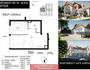 Mieszkanie na sprzedaż, Karkonoski Podgórzyn Miłków, 527 872 zł, 38,93 m2, 20009/3265/OMS