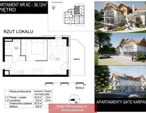 Mieszkanie na sprzedaż, Karkonoski Podgórzyn Miłków, 429 828 zł, 36,12 m2, 20020/3265/OMS