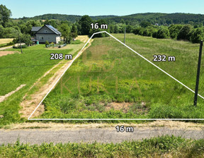 Działka na sprzedaż, Krakowski Skawina Radziszów Torowa, 230 000 zł, 3485 m2, 47/12249/OGS