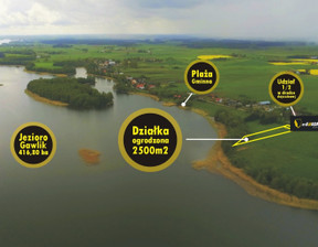 Działka na sprzedaż, Giżycki Wydminy Gawliki Wielkie, 289 000 zł, 2500 m2, MKW-GS-1478-1