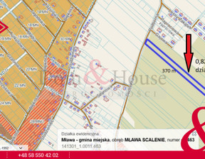 Leśne na sprzedaż, Mławski Mława Podborna, 150 000 zł, 8200 m2, DH610351