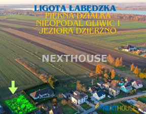 Działka na sprzedaż, Gliwicki Rudziniec Ligota Łabędzka, 260 000 zł, 962 m2, NXH-GS-4910