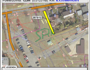 Działka na sprzedaż, Sosnowiec M. Sosnowiec, 26 000 zł, 123 m2, SRK-GS-4182