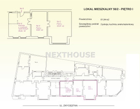 Mieszkanie na sprzedaż, Gliwice M. Gliwice Centrum, 450 670 zł, 81,94 m2, NXH-MS-4539