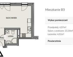 Kawalerka na sprzedaż, Wrocław Wrocław-Krzyki, 554 553 zł, 32,31 m2, FE374209