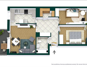 Mieszkanie do wynajęcia, Warszawa Ursus Apartamentowa, 3800 zł, 70,3 m2, 101/14727/OMW