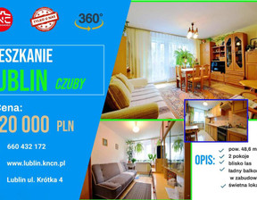 Mieszkanie na sprzedaż, Lublin Czuby, 420 000 zł, 48,6 m2, 150/13924/OMS