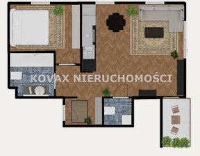 Mieszkanie na sprzedaż, Kraków M. Kraków Prądnik Biały Mozarta, 800 000 zł, 57,75 m2, KVX-MS-822