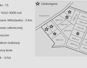 Działka na sprzedaż, Włocławski Włocławek Ładne, 85 904 zł, 1652 m2, BMO-GS-2860