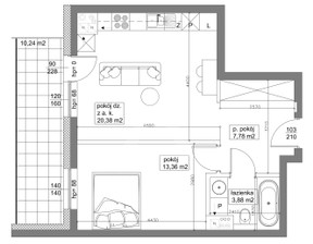 Mieszkanie na sprzedaż, Bydgoski Solec Kujawski, 345 750 zł, 46,1 m2, IDE-MS-11961