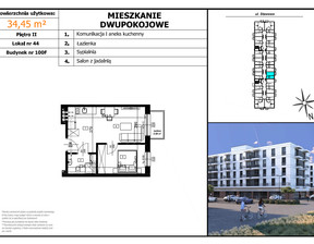 Mieszkanie na sprzedaż, Bielski (Pow.) Czechowice-Dziedzice (Gm.) Brzeziny Stawowa, 272 155 zł, 34,45 m2, 1.6