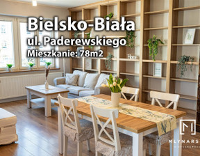 Mieszkanie do wynajęcia, Bielsko-Biała M. Bielsko-Biała Centrum Paderewskiego, 3200 zł, 78 m2, KBM-MW-1825