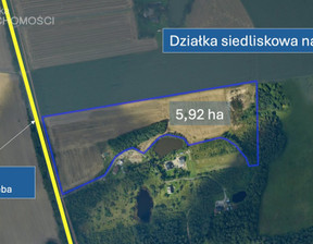 Działka na sprzedaż, Lęborski Nowa Wieś Lęborska Darżkowo, 828 800 zł, 592 000 m2, DYK-GS-1525