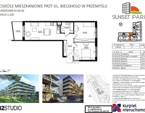 Mieszkanie na sprzedaż, Przemyśl Marcina Bielskiego, 545 783 zł, 60,71 m2, 5650/5738/OMS